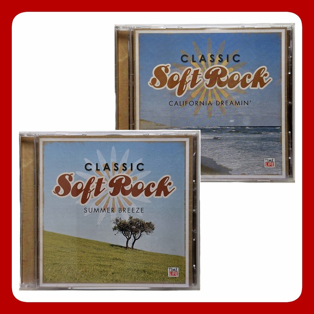 Classic Soft Rock California Dreamin Summer Breeze Time Life 2 CD Set 2006 Disc